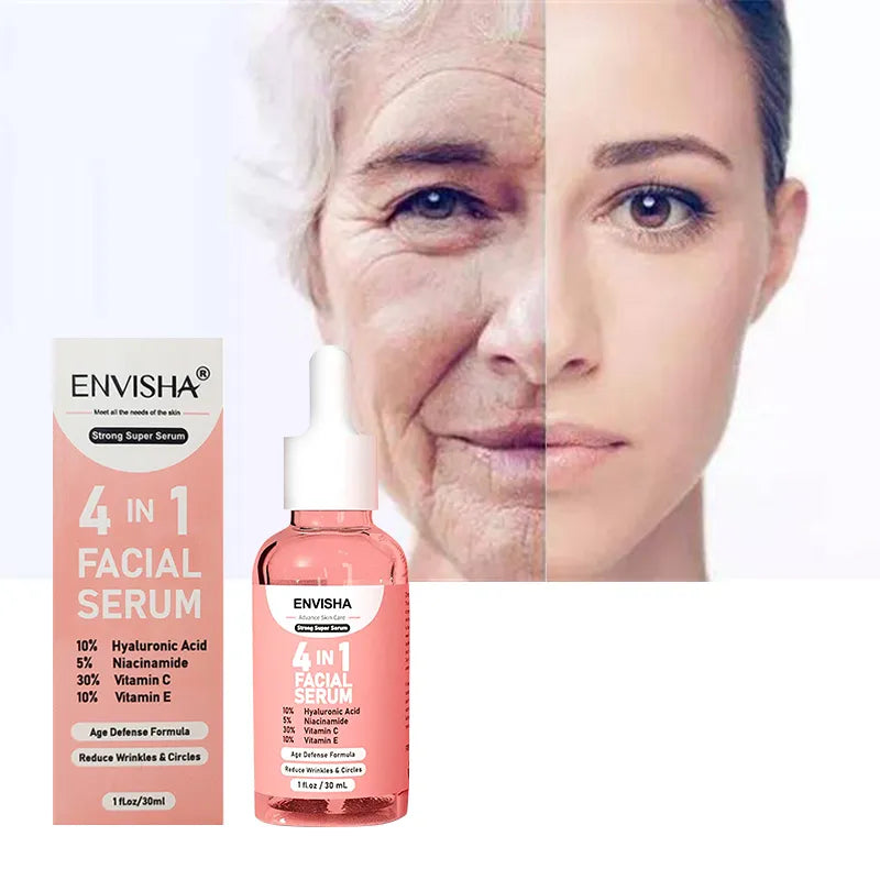 Sérum Facial Clareador, Anti-Idade e Anti-Rugas